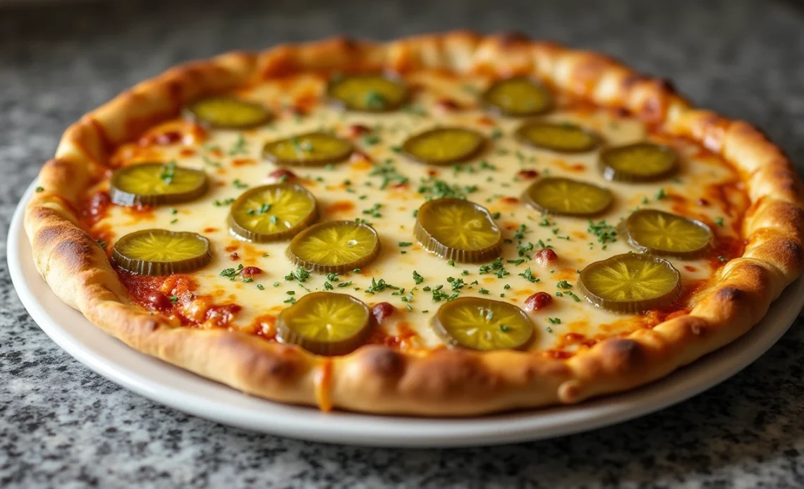 Pickle Pie Pizza: The Bold Trend You Can’t Miss 1 pickle pie pizza