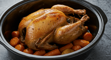 Slow Cooker Pheasant with Creamy Mushroom Sauce