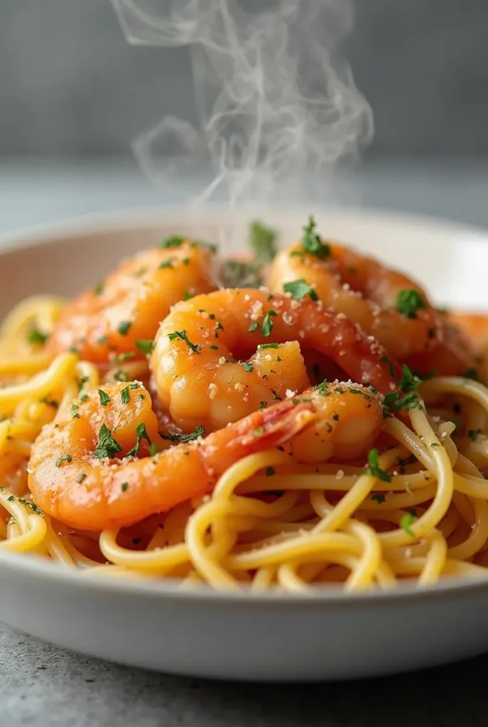 Red Argentinian Shrimp Scampi Recipe