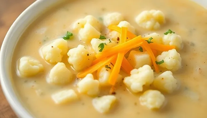 cauliflower soup instant pot potato masher