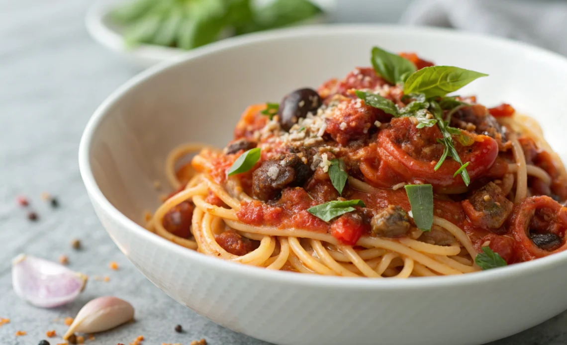 spaghetti alla puttanesca 3.webp 3 Spaghetti alla Puttanesca