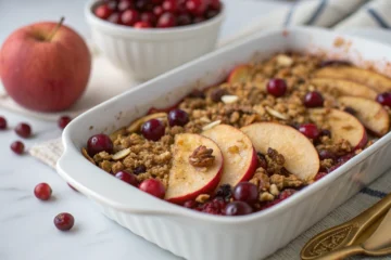Apple Cranberry Crisp: The Ultimate Comfort Food for Chilly Evenings