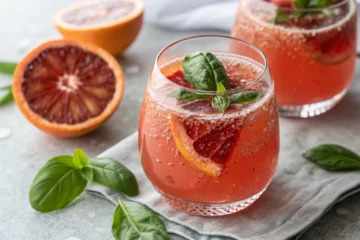 Sparkling Blood Orange Mocktail: A Refreshing Non-Alcoholic Drink