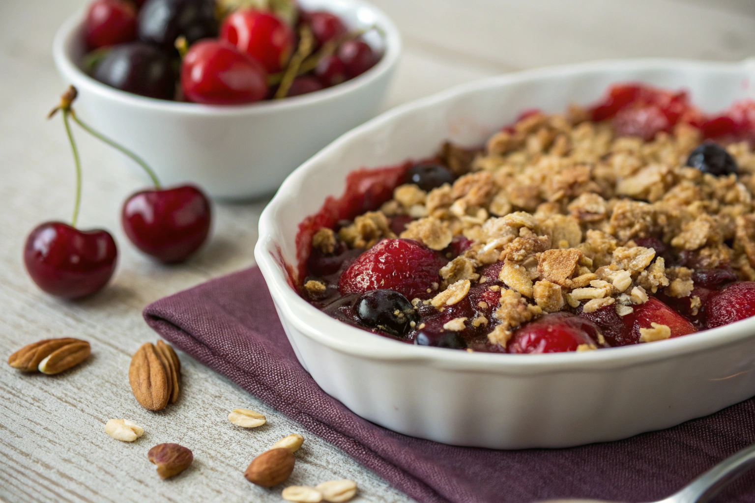 Healthy Berry Cherry Crisp: A Nutritious Twist on a Classic Dessert 2 Image after intro