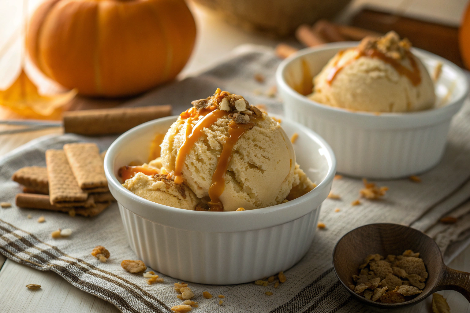 Homemade Pumpkin Ice Cream: A Creamy Fall Treat That’s Easy to Make 3 Image in content