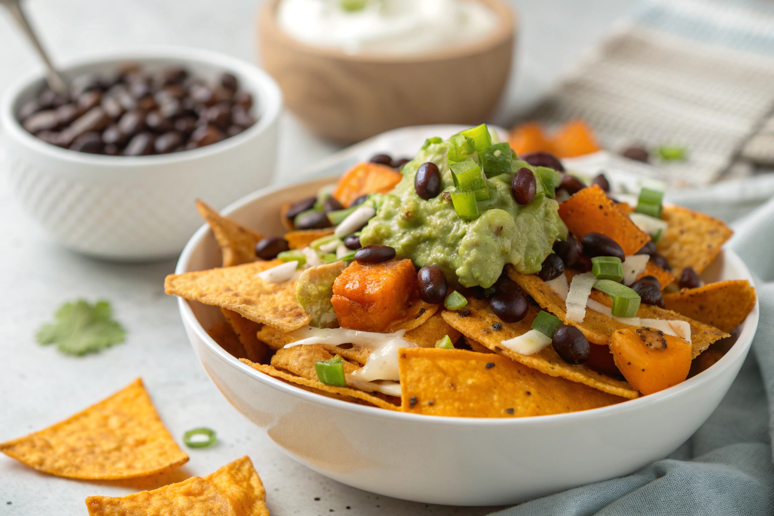 Proven Vegetarian Roasted Pumpkin Nachos Recipe 2 Image after 2nd paragraph
