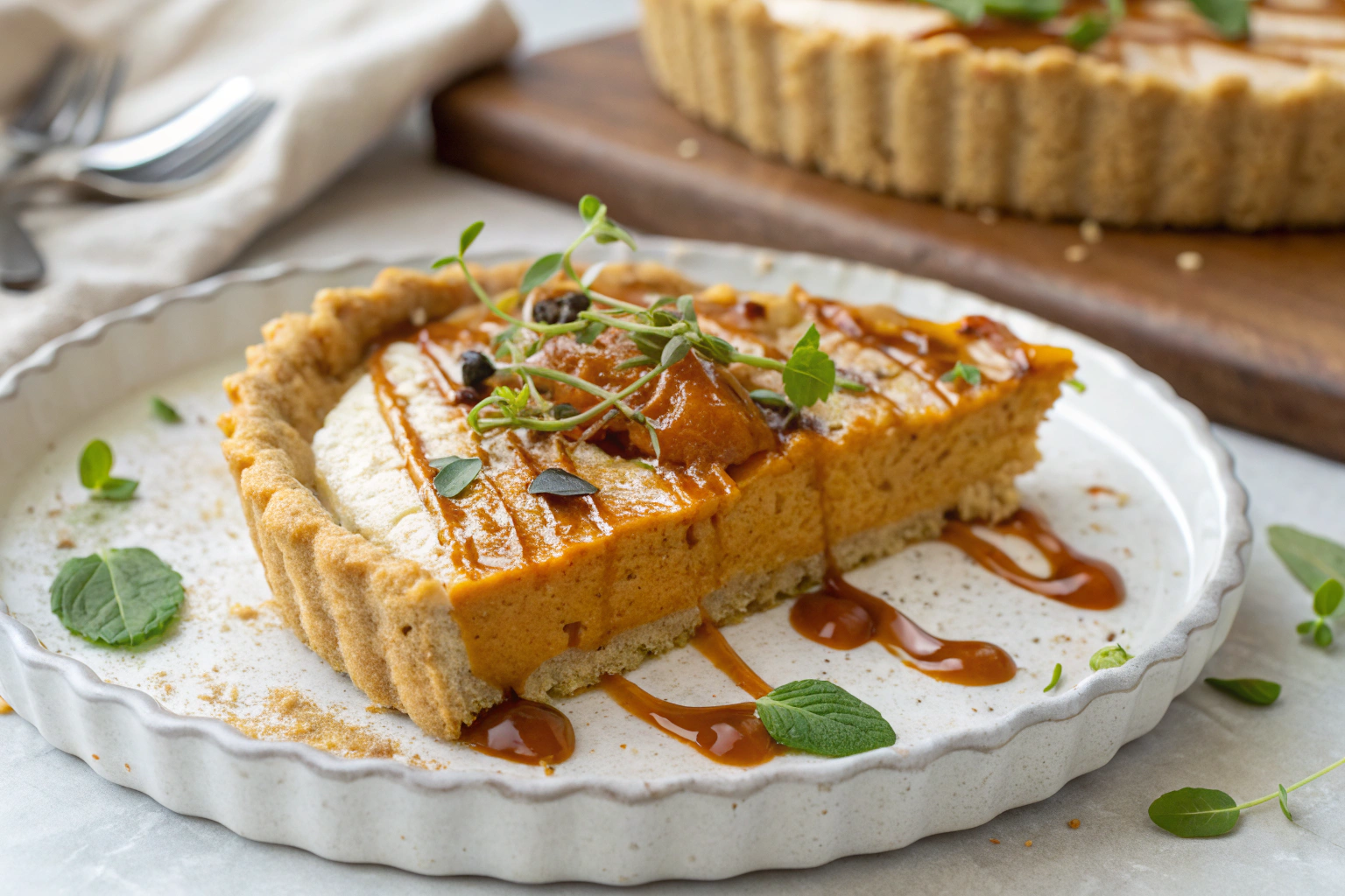 Vegan Pumpkin Pie: The Easiest 3-Ingredient Recipe You'll Love 2 Image after intro